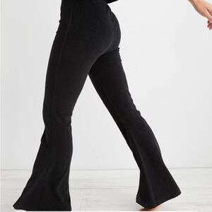 Aerie Black Flare Pants